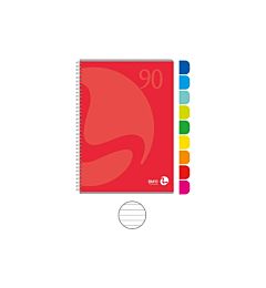 QUADERNO BM FG. 60 GR. 90 SPIR. S/F COLOR   1RBm