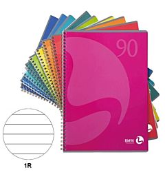 BM QUADERNO SPIRALATO A4 NO FORI RIGHE 1R
