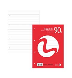 BM RICAMBI A5 90g/m²- RIGHE 1R 40PZ