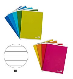 BM QUADERNO A5 COLOR BASIC 80g/m²- RIGHE 1RBm Be More