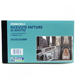 BLOCCO RIC./FATTURA AFFITTO 2 COPIE A6 DU1612C0000