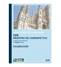 BLOCCO REGISTRO CORRISPETTIVI AUTORICALCANTI