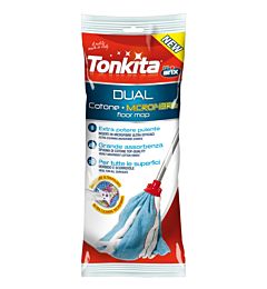 TONKITA MOP DUAL COTONE E MICROFIBRETonkita