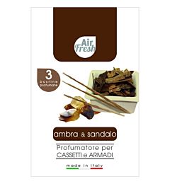 PROFUMATORE ARMADI - AMBRA & SANDALO - 3PZAir Fresh