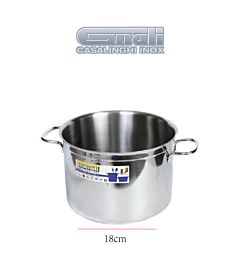 PENTOLA CM.18 INOX 18/C MOD. REALTERMGnali