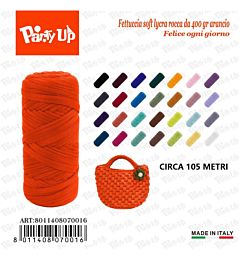 Fettuccia Soft Lycra 400g - ArancioneParty Up