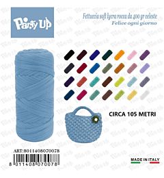 Fettuccia Soft Lycra 400g - CelesteParty Up