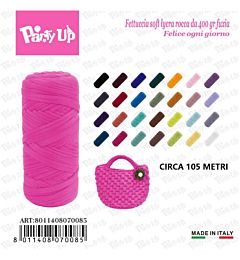 Fettuccia Soft Lycra 400g - FucsiaParty Up