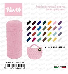 Fettuccia Soft Lycra 400g - RosaParty Up