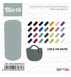 Fettuccia Soft Lycra 400g - GrigioParty Up