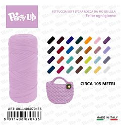 Fettuccia Soft Lycra 400g - LillaParty Up