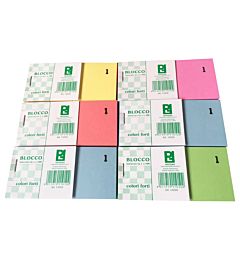 BLOCCHETTO NUMERATO 1-100 - ASSORTITO