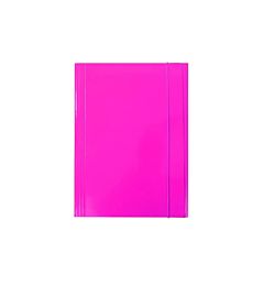 CARTELLA 3 LEMBI CON ELASTICO A4 - FUCSIA