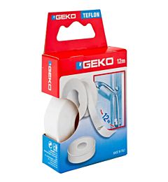 GEKO NASTRO PTFE 12MM - 12M