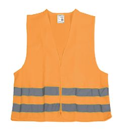GILET RIFLETTENTE ALTA VISIBILITÀ - ARANCIONEOto Top