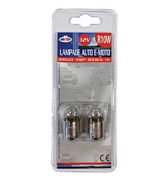 LAMPADINA MONOLUCE R10W - 12V/10W - 2PZOto Top