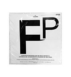 CARTELLO "P" PRICIPIANTE - 2PZOto Top