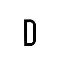 ADESIVO LETTERA - DOto Top
