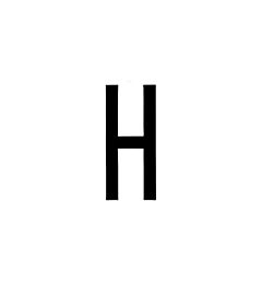 ADESIVO LETTERA - HOto Top