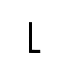 ADESIVO LETTERA - LOto Top