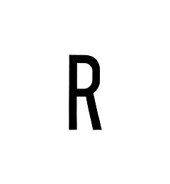 ADESIVO LETTERA - ROto Top