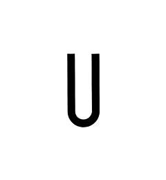 ADESIVO LETTERA - UOto Top