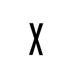 ADESIVO LETTERA - XOto Top