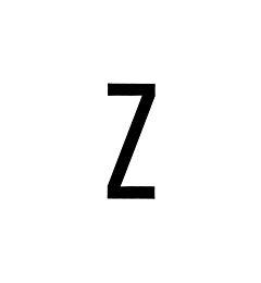 ADESIVO LETTERA - ZOto Top