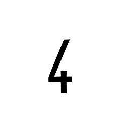 ADESIVO NUMERO - 4Oto Top