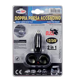 PRESA ACCENDISIGARI DOPPIA FISSAOto Top
