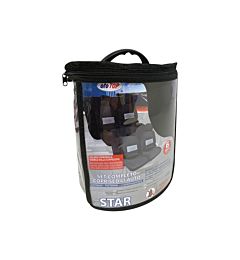 Star - Coprisedile Set Completo per Auto - Nero