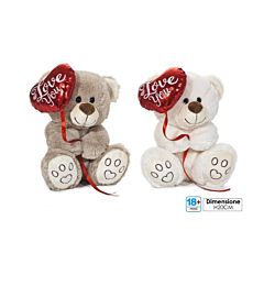 Peluche Morbidosi Orso con Cuore - 20cm