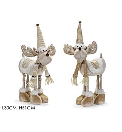 Decorazione Renna Beige - 30x51cmVestiamo Casa