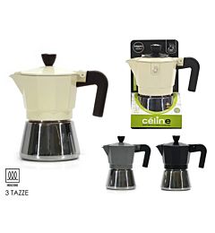 CAFFETTIERA 3 TAZZE INDUZIONE CELINE 3ASCeline