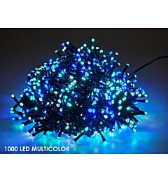 Catena Verde 1000 LED Multicolor Polar - Esterno 20mDictrolux