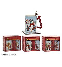 Set Tazza Natalizia con Cucchiaio - 325mlVestiamo Casa