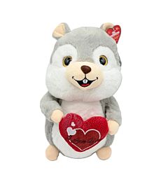 Peluche Morbidosi Scoiattolo con Cuore - 38cmGeneral Trade