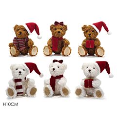 Appendino Natalizio Orsetto Seduto - 10cmVestiamo Casa