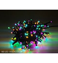 Catena Verde 180 LED Multicolor Candy - Esterno 7,2mDictrolux