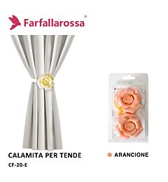 Coppia Calamita per Tende CF20 - Arancione