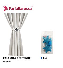 Coppia Calamita per Tende CF30 - Blu