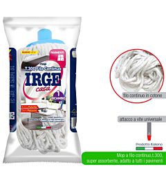 Ricambio Mop in Cotone - Filo ContinuoIrge