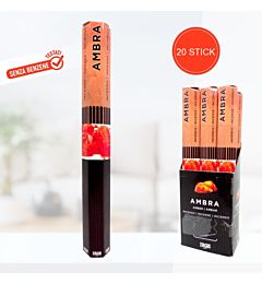 BASTONCINI DI INCENSO - AMBER - 20PZIrge