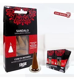 CONI INCENSO - SANDALO - 12PZIrge