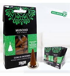 CONI INCENSO - MUSCHIO - 12PZIrge