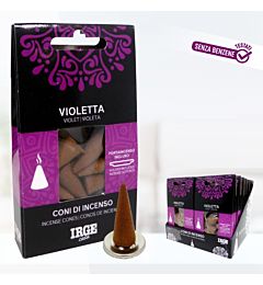 CONI INCENSO - VIOLETTA - 12PZIrge