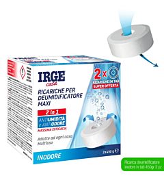RICARICA DEUMIDIFICATORE 2X450G - INODOREIrge