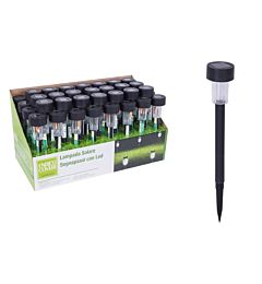 Lampada Solare Segnapassi 31cm - Nero M.101Enrico Coveri