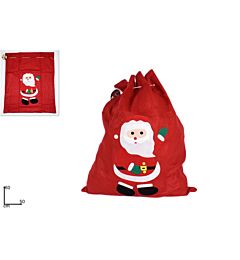 Sacco in TNT Babbo Natale - 50x60cmDue Esse