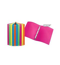 RACCOGLITORE 4 ANELLI FLUO - DORSO 16MM